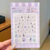 Pegatinas de Uñas Impermeables para Niños Sanrio Kuromi con Relieve 5D Pegatinas de Uñas Perro Canela Hello Kitty