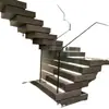 Barandilla de Vidrio para Escalera de Caracol Barandilla de Vidrio para Loft Barandilla de Vidrio para Escalera de Edificio Dúplex Villa Apartamento Loft