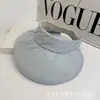 Chapéu Viseira de Design de Nicho Estilo Coreano para Mulheres, Chapéu de Concha Plissado com Proteção UV para Uso Externo no Verão
