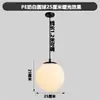 Lámpara Colgante Esférica Sencilla para Comedor, Barra de Bar Duradera, Librería, Iluminación Comercial, Escalera, Pasillo, Lámpara Colgante Esférica Creativa
