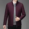 Chaqueta de Invierno Cálida de Plumas de Ganso para Hombre Chaqueta de Plumas Desmontable Cálida para Hombre de Mediana Edad y Personas Mayores Negocios Ligeros para Hombre