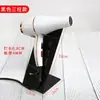 Soporte de Exhibición de Acero Inoxidable para Secador de Pelo Negro Acrílico Móvil Encimera de Vidrio Soporte de Plástico para Secador de Pelo Soporte Transparente