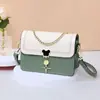Bolso de Mujer 2026 Nuevo Estilo Bolso de Mujer Piel Genuina Moderno Bolso de Hombro Único Cruzado de Hombro de Moda Bolso Cuadrado Pequeño de Gama Alta