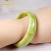 Pulseira de Flor de Gengibre Nanyu Pulseira de Jade Jade Pulseira Verde Amarelo Pulseira Feminina Joias Presentes Fornecimento ao Vivo