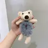 Modernas Lindas Gomas para el Cabello de Conejo y Oso, Sujetadores para Cola de Caballo, Diademas de Peluche, Accesorios para el Cabello