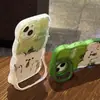 Funda de Teléfono Transparente de Cachorro Sorprendido para Apple 18Pm iPhone 16 Chicas Lindas 15 Doble Soporte 17 Silicona