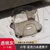 Taburete Pequeño Transparente Acrílico Antideslizante para Uso en Casa, Taburete Bajo Creativo para Adultos, Taburete de Plástico Tipo Mesa de Café para Sala de Estar