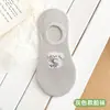 Calcetines Tobilleros Delgados de Dibujos Animados para Mujer Primavera/Verano 2026, Calcetines Invisibles Lindos Estilo Japonés, Antideslizantes, Talón Antideslizante, Calcetines Cortos de Corte Bajo
