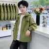 Ropa para niños, ropa de abrigo para niños, nuevo estilo primavera/otoño 2026, cortavientos para niños, atuendo de otoño fresco y elegante para niños mayores