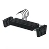 Cabide de plástico forte estilo pregador sem marca para secar roupas, cabide fosco para calças doméstico, pregador para saias, ferramenta de armazenamento, multifuncional, fácil de usar