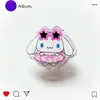 Merchandise de Desenho Animado Acrílico Sanrio Anime Clipe PP Papelaria Estudantil Arquivo Vertical Multifuncional para Prova Clipe para Anotações
