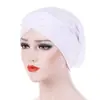 Europa e Estados Unidos AliExpress novo tecido elástico cruz na testa capuz da Índia cap de grama com contas chapéu de quimioterapia pronta entrega