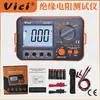 Vicht Megohmmeter Vc60B+ Probador de Resistencia de Aislamiento para Nueva Energía y Reparación Automotriz, Restablecimiento Automático a Cero para Cortocircuitos
