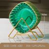 Silaiman Light Luxury Phnom Penh Diamond Bone Spitting Dish Lanche de qualidade alimentar doméstica Frutas secas Prato de frutas secas Prato de lanche de doces