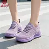 Venta al por mayor transfronteriza tela de punto transpirable casual superficie de zapatos deportivos para mujer comercio exterior primavera y otoño zapatos de punto para mujer ventas directas del fabricante transfronterizo