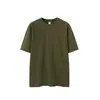 Ropa para Hombre Jie Zhan Lujo Ligero Old Money Camiseta de Doble Cara 2026 Nueva Llegada Primavera/Verano Color Sólido Simple Básica Versátil Manga Corta Personalizable