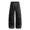 Pantalones casuales de pana estilo americano de lujo ligero para otoño 2026, nuevos de chenilla, corte recto holgado, pierna ancha, modernos para hombre
