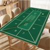 Mantel de Mesa de Póker de Texas Mantel de Mesa Alfombrilla de Mesa Silencioso Antideslizante Mantel de Mesa Alfombrilla de Mesa Sala de Ajedrez y Cartas Alfombrilla Rectangular Alfombrilla de Mesa de Mahjong