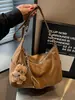 Bolso de hombro cruzado de gran capacidad transfronterizo para mujer, nuevo bolso de hombro simple, bolso tote de nicho, bolso cruzado de moda