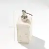 Dispensador de Jabón Líquido para Baño Estilo Europeo de Resina Botella de Loción de Resina Botella Bomba Dispensadora de Jabón Botella de Recarga de Champú
