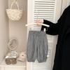 Pantalones de Algodón Puro para Bebés y Niños Pequeños Otoño Elegantes Cuadros Sueltos Casuales Unisex para Bebé Versátiles Pantalones Jogger Pantalones Bombachos