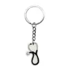 Chaveiro Médico Chaveiro de Borracha Macia em PVC Presente de Formatura para Enfermagem Pingente Fonte Fornecedor de Presentes para Festas