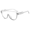 Gafas de Sol de Lente Único Marca B de París, Unisex Transfronterizas Estilo Ins Europeo y Americano Gafas de Sol de Ojo de Gato de Colores