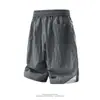 2026 Nuevos Pantalones Cortos Finos para Hombre, Ropa de Verano para Exteriores, Marca de Tendencia Estilo Americano, Pantalones Casuales Deportivos Holgados de Cinco Puntos