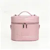 Nova Bolsa de Maquiagem Fashion com Padrão de Crocodilo, Bolsa de Armazenamento de Grande Capacidade, Bolsa de Maquiagem Portátil, Necessaire Portátil para Viagem e Dia a Dia