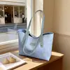 Bolsa de Mão para Mulheres 2025 Outono Nova Versátil para o Dia a Dia Ombro Sob o Braço Grande Capacidade Bolsa Tote Casual