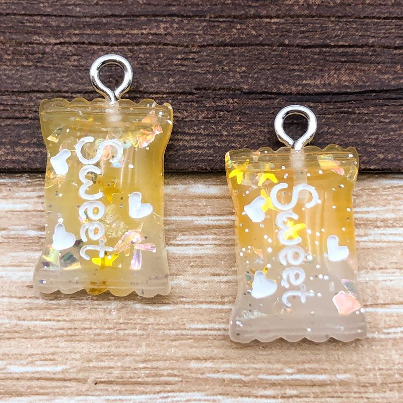 17115-黄色渐变树脂糖果12x21-1.3g-0.28平