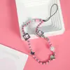 Cadena para Teléfono de Gato Kt de Dibujos Animados Cereza Lanyard con Lazo para Teléfono Correa para Funda de Teléfono Accesorio para Cámara Colgador de Auriculares