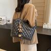 Bolsa Saco Suave Feminina de Luxo para o Dia a Dia Ins Versátil Cesta de Legumes Bolsa de Ombro Axila