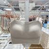 Camisola de Gofre y Burbujas Sin Costuras Estilo Coreano Más Vendida Top sin Mangas Dulce Anti-Exposición Cómoda Versátil Camisola Blanca
