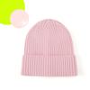 Chapéu de Tricô Cor Sólida Puro Estilo Coreano Processado e Personalizado Chapéu Quente de Lã Outono e Inverno Chapéu Frio Estampado Bordado Masculino Feminino