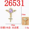 Mini Asas de Diabo Morcego Fofo Estrela de Quatro Pontas Pingente Acessórios de Liga Brincos Artesanais Pulseira Acessórios DIY