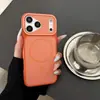 Moldura de Foto Fantasma Duas Cores Capa de Celular Magnética Adequada para Apple 17Promax Cobertura Completa 15 Tendência 12 Acrílico 11