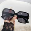 Nuevas Gafas de Sol de Alta Gama con Estilo, Famosas en Internet, para Mujer, Modernas, de Montura Grande, Filtro Solar Anti-ultravioleta, Adelgazantes, Espejo Retrovisor para Disparos Callejeros