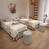 Conjunto de colcha de beleza de quatro peças salão de beleza de luxo centro de cuidados com a saúde fisioterapia massagem orelha shampoo cama lençol de cama conjunto de cama Atacado
