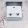 Pendientes de alta calidad para todo tipo de atuendos, pendientes de moda para hombres y mujeres, letras de pedrería, todo a juego, pasador de plata s925, accesorios de aleación