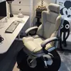 Cadeira de Computador Uso Doméstico Cadeira de E-sports Confortável para Longos Períodos Sentado Cadeira Sofá Reclinável Encosto Ergonômico Assento Ergonômico Cadeira de Escritório