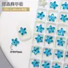 Acessórios de Strass para Nail Art Estrela do Mar Atacado Brilho Ultra Colorido Fundo Pontiagudo Irregular Pequena Estrela Vidro Cristal Decorações de Unha Vestíveis