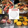 Atacado Spot Grelha de Churrasco Descartável Rede para Grelhar Carne Grelha para Fogo Direto Sem Lavagem Redonda Quadrada