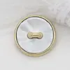 Botones Redondos de Metal Perlado de Alta Gama Cosidos a Mano para Blusas, Trajes, Abrigos, Suéteres de Mujer, Botones Decorativos