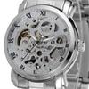 Ganador dama moda casual exquisito pequeño oro hueco automático mecánico reloj una generación de pelo