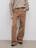Pantalones Casuales Primavera y Otoño Th~ Fila 2026 Nuevo Diseño de Nicho Pantalones de Pana de Algodón Pantalones Casuales Rectos Holgados
