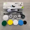 Cepillo de limpieza eléctrico multifuncional transfronterizo, cepillo para vidrio de baño 9 en 1 con longitud ajustable, cepillo de doble uso, herramienta de limpieza para el hogar