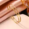 Estilo Minimalista Luxo Acessível Textura Ouro 18K Aço Inoxidável Pulseira de Diamante Fashion Versátil Design de Nicho Pulseira com Letra H