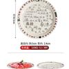 Plato para Rebanadas de Panza Peluda para Hot Pot Especial Comercial Plato de Hielo Seco Plato para Carne Tazón Pequeño Plato para Verduras Vajilla de Melamina Vajilla Sencilla