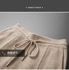 Otoño e Invierno Nuevo Pantalón de Cachemira para Hombre Espesado Suelto Siping Capa de Aire Pantalón Casual Negocios Combinable Pantalón de Pierna Recta